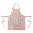 thumbnail image 2 of Pioneer Flower Floral Print Pattern Apron-Garden Aprons for Women with Pockets-Cotton Linen Waterproof Kitchen Cooking Gardening Aprons Adjustable for Kitchen,Cooking,BBQ and Salon 33x27 Inch, 2 of 7