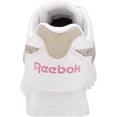 thumbnail image 3 of Reebok Unisex-Child Classic Jogger 2.0 Sneaker Little Kid 4-8 Years 6 Little Kid White/Gold Metallic, 3 of 8