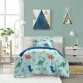 thumbnail image 5 of Dream Factory Sweet Dino Full Bed in a Bag Blue, Microfiber, 100% Polyester Fill, Male, Child, 5 of 7