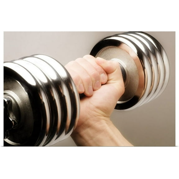 Great BIG Canvas | "Lifting Weights" Art Print - 36x24