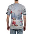thumbnail image 5 of Hello Winter Labrador Retriever Football Snowman Welcome Snowy Morning All Over Print 3D Shirt Unisex Merch Lab Dog Lover Gifts - 01012, 5 of 6