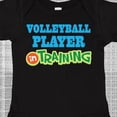 thumbnail image 4 of Inktastic Volleyball Player Kids Boys or Girls Baby Bodysuit, 4 of 5