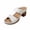 White, variant on WMTBSRSW Women's Comfort Chunky Heel Sandals Two Strap Round Open Toe Mules Heels Platform Block Heeled Sandals Stylish & Comfortable for Daily Wear, Work, & Party Events