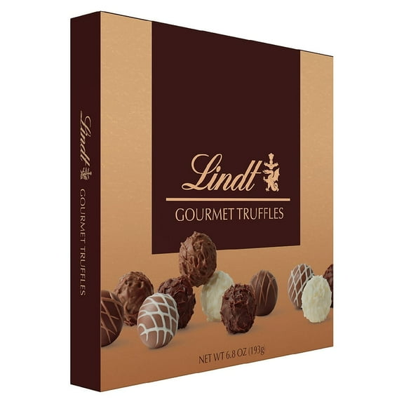 Lindt Lindt GOURMET TRUFFLES GIFT BOX, 6.8oz Pack of 2
