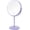Purple, variant on Lighted Makeup Mirror, 3000 mAh Rechargeable Double Sided Magnifying Vanity Mirror with 3 Colors, 1x/10x, 360? Rotation , Brightness Adjustable Magnification Light up Mirror, Women