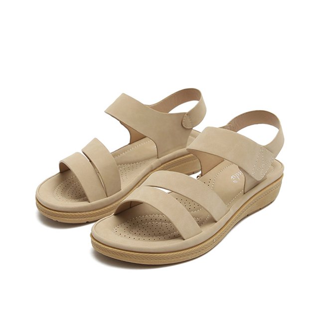 Zapatos de mujer Bohemio Tacón bajo Casual Suela gruesa Moda Sandalias cómodas resistentes al desgaste Wmkox8yii nm3077