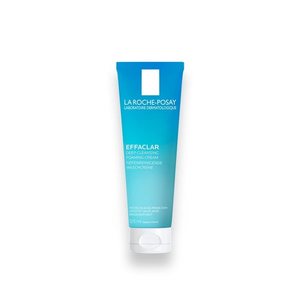 La Roche-Posay Limpiador Facial en Crema Espumosa La Roche Posay Effaclar Foaming Cream para Piel Grasa 125ml