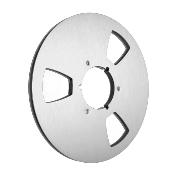 1/4 10.5 Inch Empty Tape Reel for , 3 Hole Windshield Holes Aluminum Alloy, Reel Sound Tape Empty Reel Tape Recorder Accessory