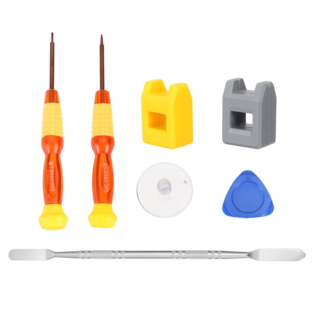 Shisuyan Kit de Réparation d'Ouverture 7 Pcs pour Téléphone Démontable avec Outils Professionnels en ABS Jaune