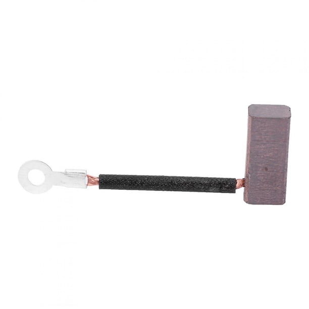 Escobilla de carbón escobilla de carbón del motor escobilla eléctrica escobilla de grafito carbón del motor 100 piezas Escobillas de carbón Piezas de repuesto para DC Water Fugacal Otros
