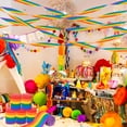 thumbnail image 3 of Dserhfy 32ft Rainbow Crepe Paper Streamers Colourful Crepe Paper Roll for Birthday Party Baby Shower Wedding Ceremony Festivals Decoration, 3 of 8