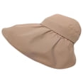 thumbnail image 1 of Xihbxyly Sombrero Protector Solar de Moda para Mujer, Diseño Suave y Transpirable, Portátil y Ligero, Protección Solar para Actividades Al Aire Libre, Ideal para Viajes de Verano, Tamaño Ajustable, T, 1 of 2