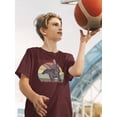 thumbnail image 2 of Retro French Bulldog Close Up T-Shirt Juniors -Image by Shutterstock,  x-Large, 2 of 4