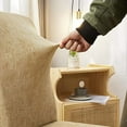 thumbnail image 2 of Nvzi Fundas para sillas de comedor, fundas para sillas de comedor, fundas para sillas de salón,fundas protectoras lavables, fundas elásticas para sillas de fiesta (paquete de 4), 2 of 3