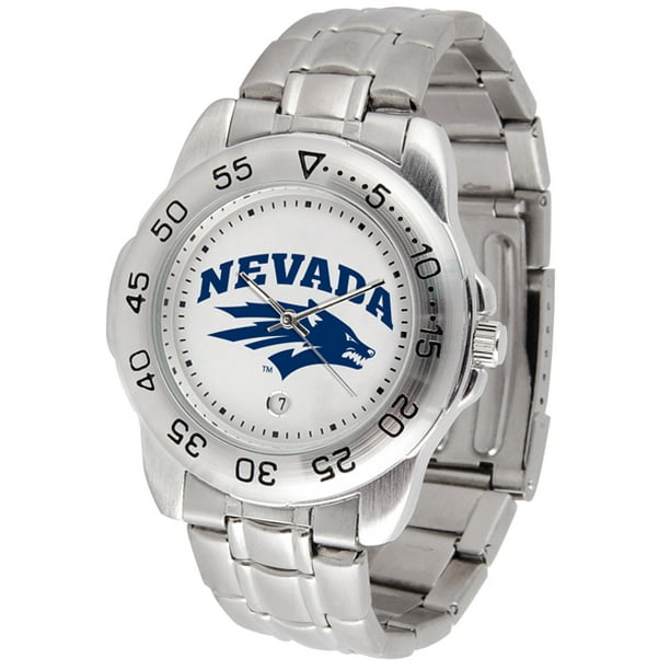 SUNTIME Nevada Wolfpack Sport Steel Men s Watch Walmart