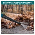 thumbnail image 3 of Brushless Powerful Lithium Battery Cordless Leaf Blower, Electric Cordless Snow Blower For 18V Battery (No Battery), 3 of 7