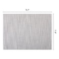 thumbnail image 6 of Unique Bargains 4Pcs Rustic Cotton Linen Blend Placemats Light Gray 15.7x11.8inch, 6 of 6