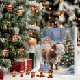 thumbnail image 5 of 2025 Holiday Advent Calendar Home Decoration Set with Collectible Cattle Commemorative Ornaments for Festive Countdown Display, 5 of 5