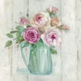 thumbnail image 2 of Swatland, Sally 20x20 White Modern Wood Framed Museum Art Print Titled - Cottage Sweet Bouquet I, 2 of 4