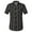 Black, variant on Hawaiian Shirt for Men Striped Shirt Casual Short Sleeve Button Down Shirts