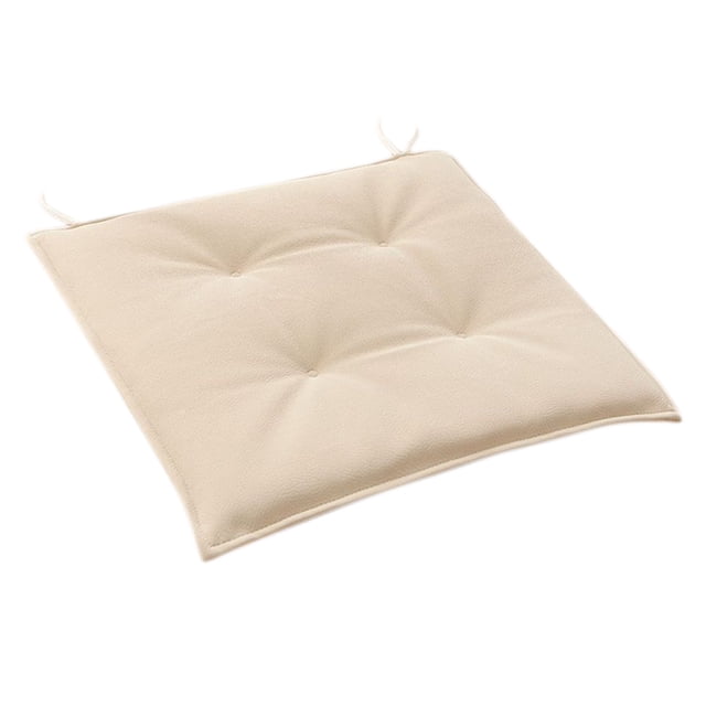 Cojín de asiento engrosado para silla de oficina 16.93x16.93in Almohadilla de silla de espuma viscoelástica para sentarse sedentario Cojín suave para estudiantes, hogar o uso al aire libre Cojín