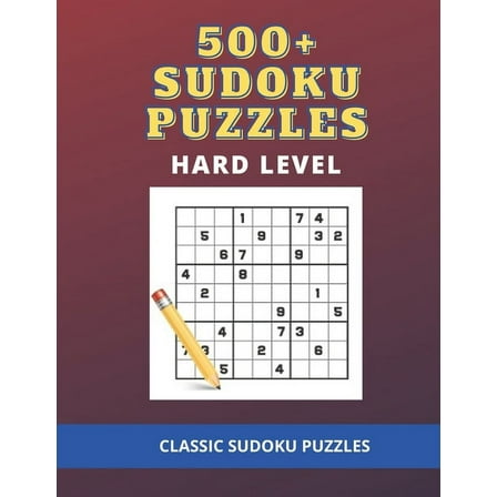 500  Puzzles Sudoku Puzzles Book - Hard (Paperback)