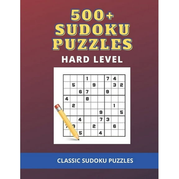 500  Puzzles Sudoku Puzzles Book - Hard (Paperback)