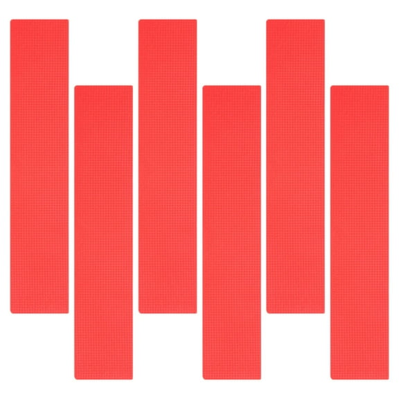 WORGEOUS 6pcs Court Line Marker Kit Boundary Markers Court Marker Lines Training Markers Equipment Tennis Accessories for Kids Basketball Volleyball Badminton Outdoor Training