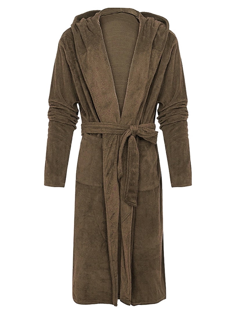 mens brown dressing gown Men's Bathrobe - Montana