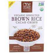 One Degree Organic Foods Sprouted Brown Rice Cacao Crisps, 10 Oz