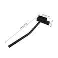 thumbnail image 2 of BESTYASH Rack De Pared Negro Para Montura Con Elementos Antideslizantes Y Almacenamiento De, 2 of 8