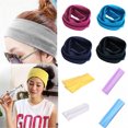 thumbnail image 3 of Bmnmsl Women Men NonSlip Sport Sweatband Headband Yoga Head Band, 3 of 4
