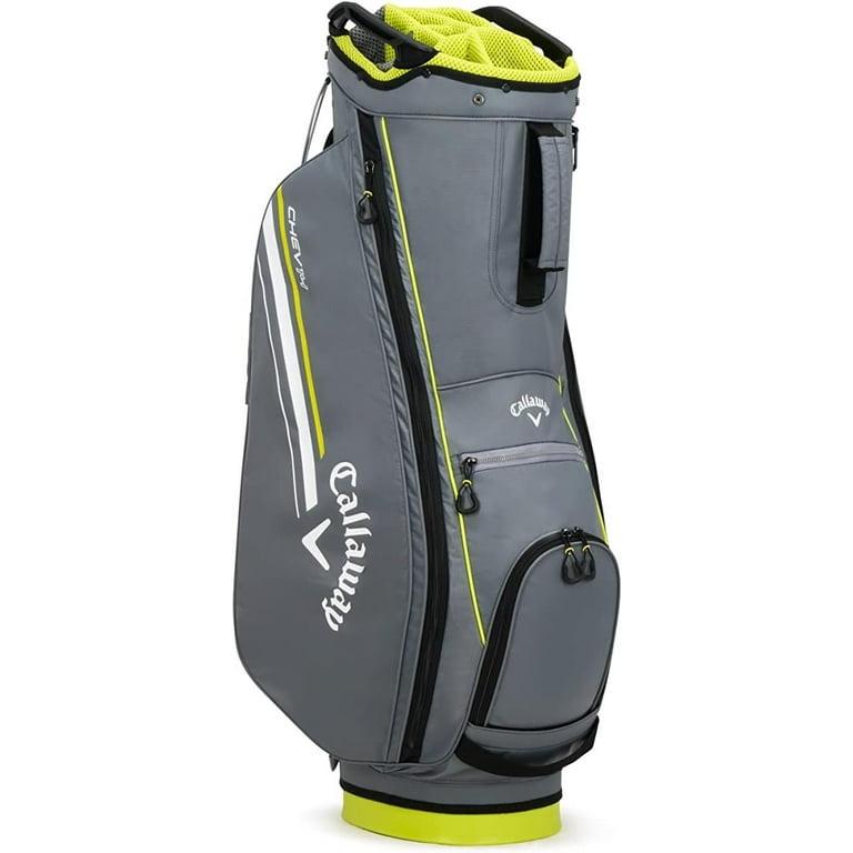 Callaway 2023 Chev Golf Stand Bag Charcoal/Yellow