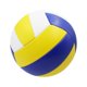thumbnail image 5 of Voleibol Tamaño 5 Juego de Playa Voleibol Entrenamiento Voleibol Recreativo Juego Suave Voleibol Blanco azul amarillo, 5 of 9