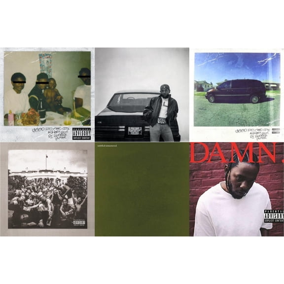 Good Kid, M.A.A.D City (X) (10Th Anniversary Edition/2LP) & Gnx (X) & Good Kid, M.A.A.D City & To Pimp A Butterfly & Untitled Unmastered & Damn. (X) (2LP/180G)