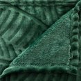 thumbnail image 4 of Manta '3D Feuille' de franela verde 220 x 240 cm - créateur d'intérieur esquí esquí Gafas de esquí, 4 of 5