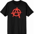 thumbnail image 3 of 0 Adult Black Crew Neck Short Sleeve Tee-Medium, 3 of 4