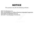 thumbnail image 2 of Kugel Front Rear Wheel Bearing & Hub Assembly Kit for Car Ford Mustang - Left Right Side (Driver Passenger) K70-101862, 2 of 11