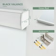 thumbnail image 5 of Yoolax Motorized Roller Shade Blackout Automatic Window Blind(Pure White,66"W x 72"H), 5 of 6
