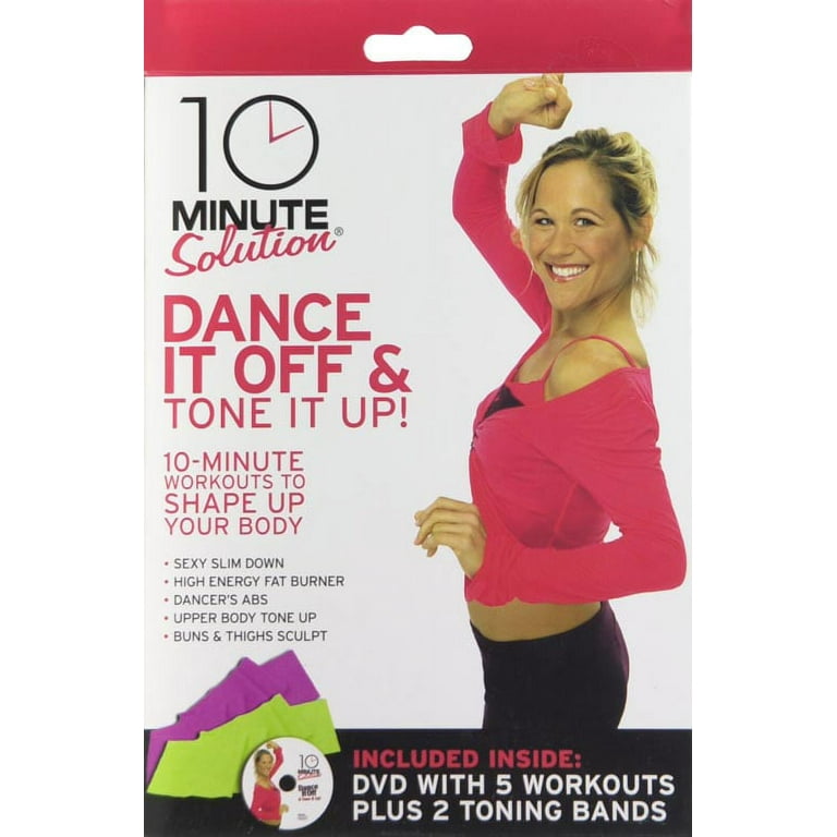 10 Minute Solution Dance It Off & Tone It Up! Brand New DVD