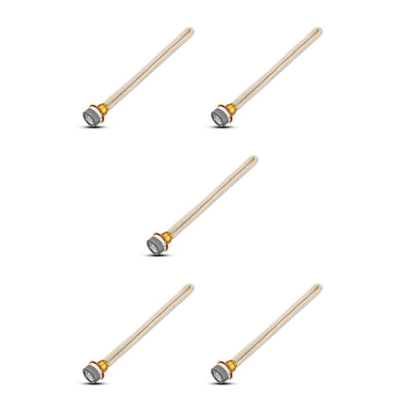 Toystoory Mecha de lámpara de fragancia universal, difusor de aceite con Base de aluminio, piezas de adorno de quemador de mecha de repuesto, Type2 NO2