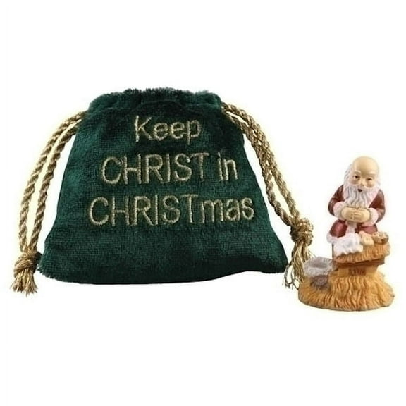 Roman Kneeling Santa Figurine #36214