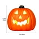 thumbnail image 3 of Farol LED calabaza de Halloween | Hélice realista con luz moldeada por soplado | 18x16cm A pilas | Diseño realista, decoración interior exterior, acento de fiesta en el bar, 3 of 8