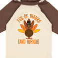 thumbnail image 4 of Inktastic Thanksgiving Dinner Holiday Turkey Boys or Girls Long Sleeve Baby Bodysuit, 4 of 5