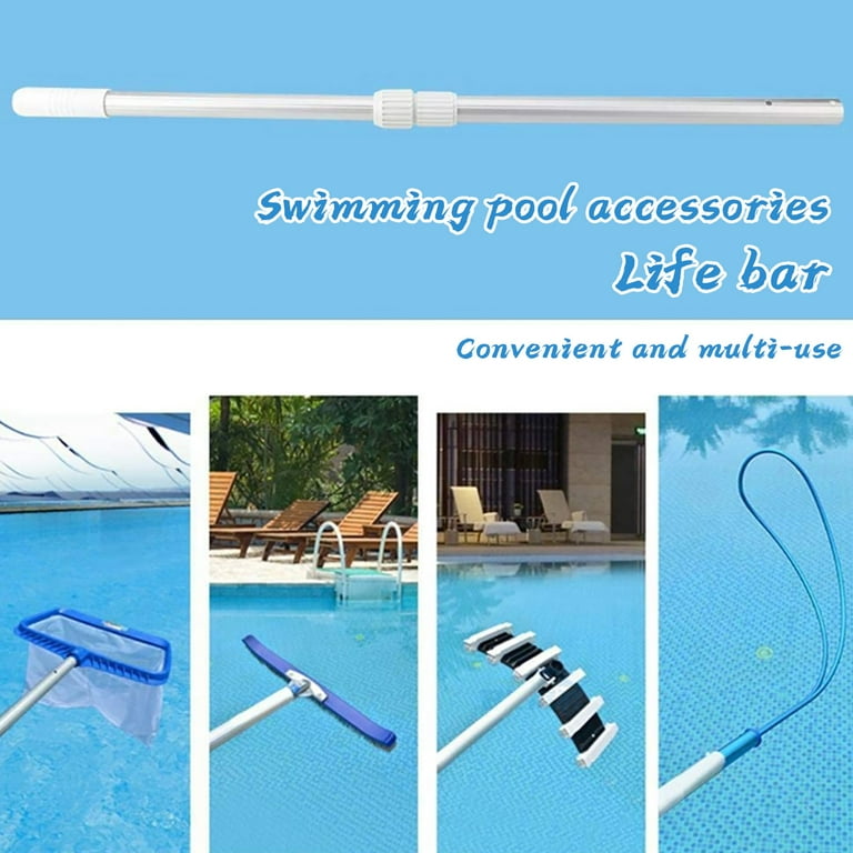 YOHOME Telescopic Rod for Pool Clean,Professional Adjustable Pole