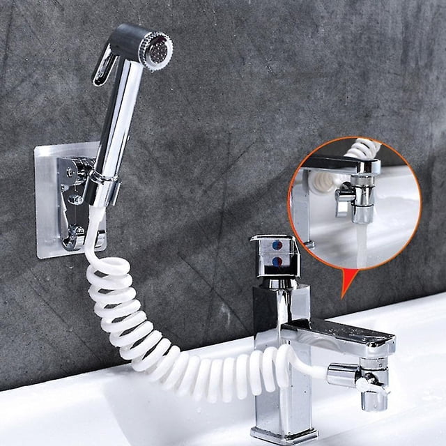 Grifo de baño Ducha externa Pulverizador de mano, 11 Feliz Sencillez