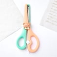 thumbnail image 2 of HLONK Safety Scissors Left Handed Scissor with Cap Blunt Tip Use Crafting Scissor Arts Cutting Paper Scissors Scissors, 2 of 8