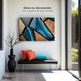 thumbnail image 3 of Cuadro Decorativo Canvas Revolution Abstracto Lapislázuli Dorado 90x60, 3 of 3