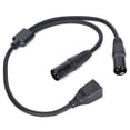 thumbnail image 4 of Cable Dual XL Rto R adaptador JORINDO JD6099 Cable XLR Maleto R hembra NikouMX, 4 of 8