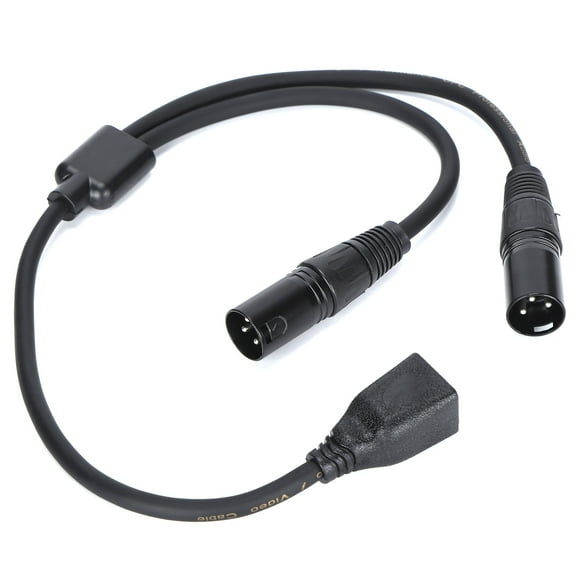 et JORINDO JD6099 Câble Adaptateur Double XLR Mâle vers RJ45 Femelle Ysplitter Câble Adaptateur